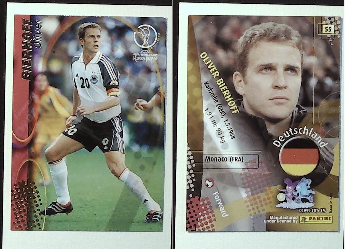 PANINI 2002 WORLD CUP FOOTBALL CARDS No74 ITALY CHRISTIAN VIERI PANINI 2002 WORLD CUP FOOTBALL CARDS No74 ITALY CHRISTIAN VIERI